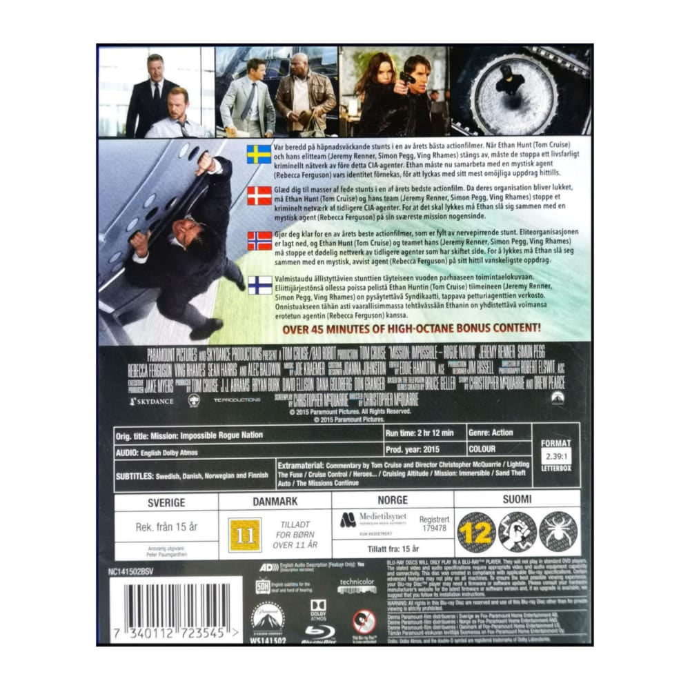 Mission Impossible: Rogue Nation