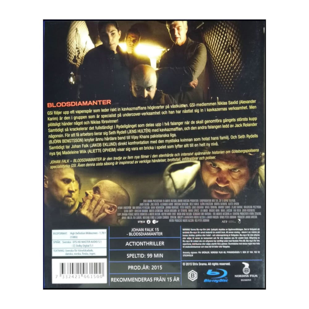 Johan Falk 15 Blodsdiamanter