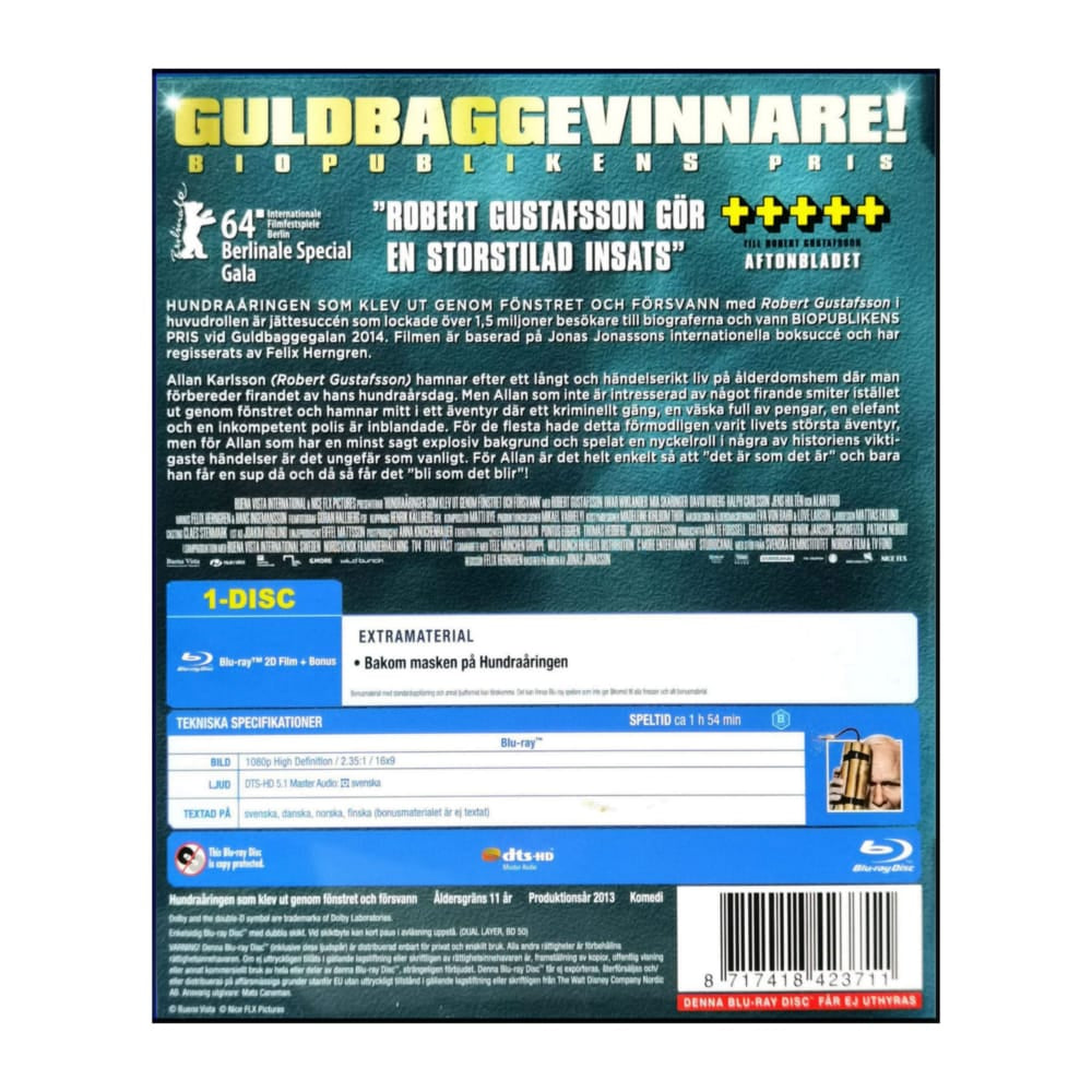 Hundraåringen Som Klev Ut Genom Fönstret Och Försvann