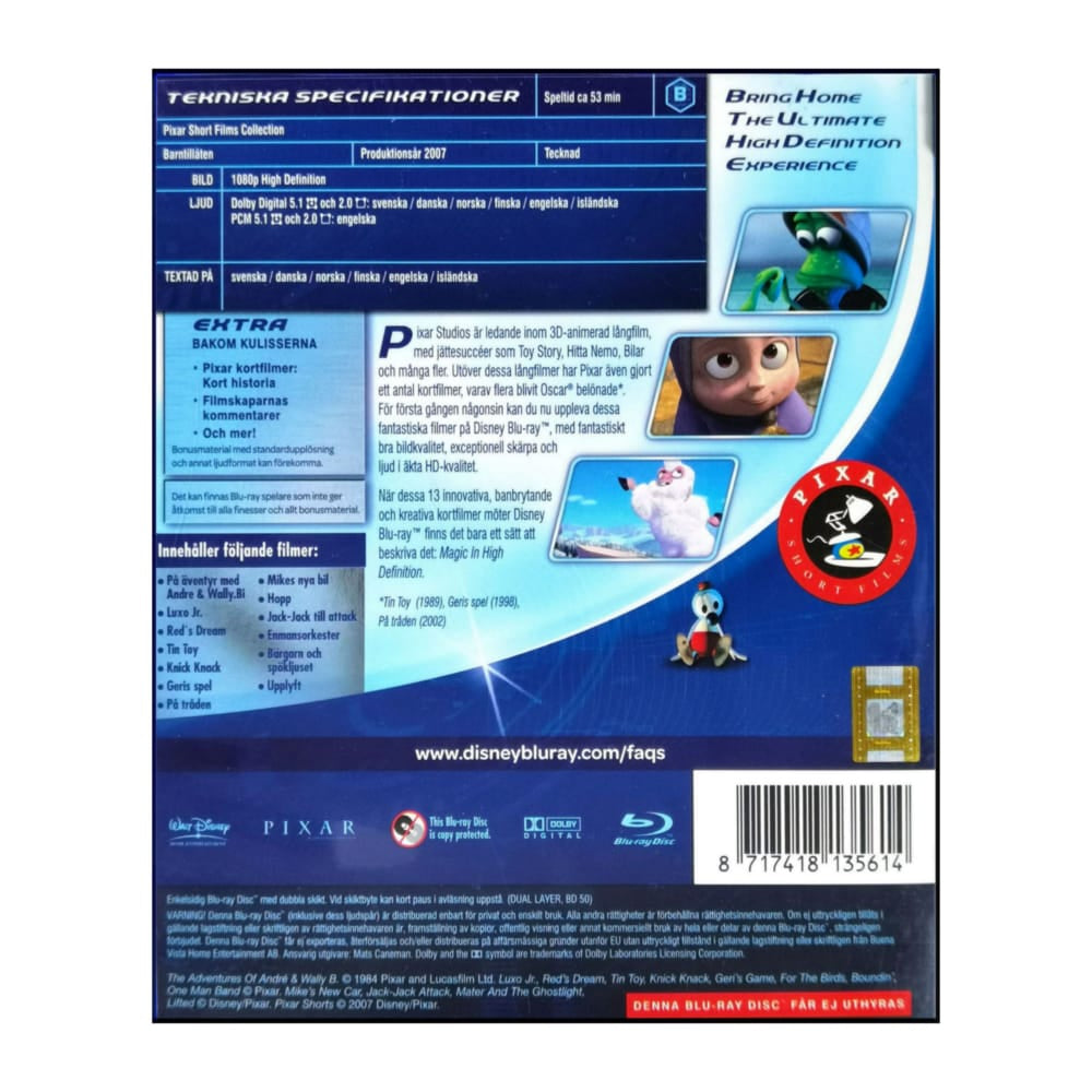 Disney Pixar Short Films Collection 1