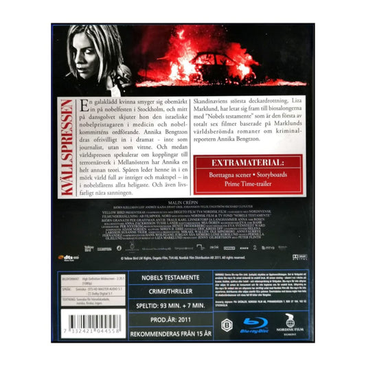 Annika Bengtzon 1 Nobels Testamente