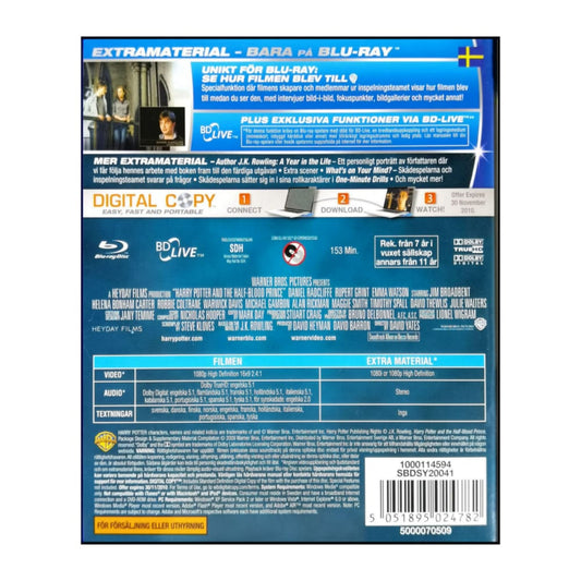 Harry Potter Och Halvblodsprinsen