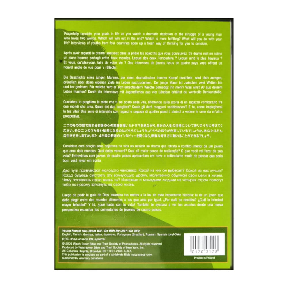 Young People Ask: What Will I Do With My Life