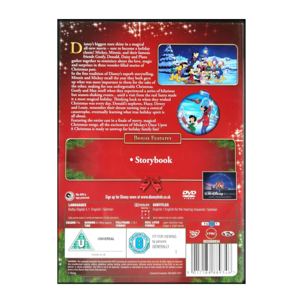 Mickey Mouse: Once Upon A Christmas