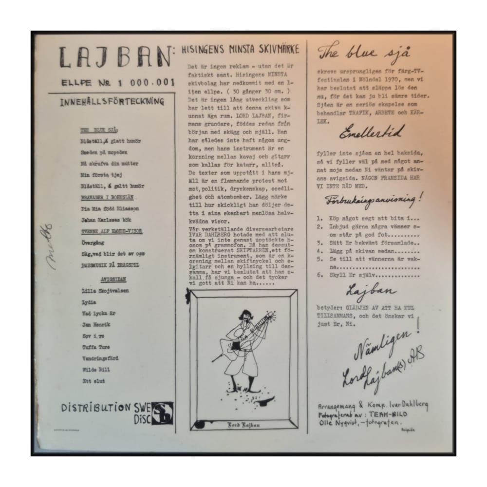 Lord Lajban(S): Den Blå Sjåv-Ven