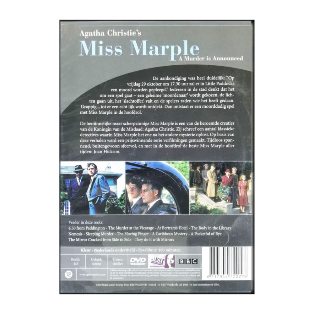 Miss Marple 12 A Murder Is Announced