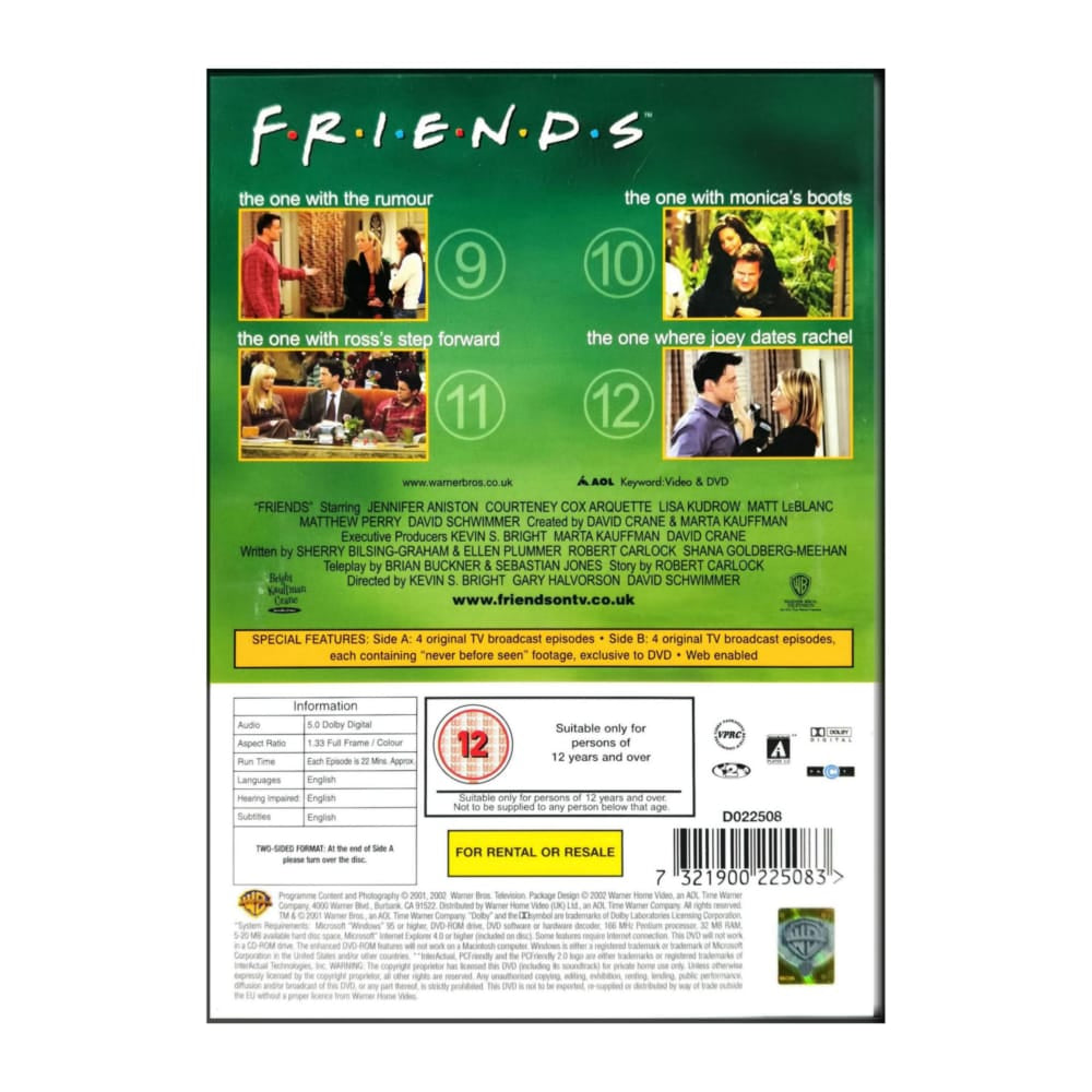 Friends 8 Ep 9-12