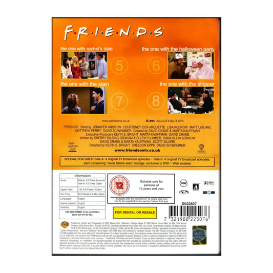 Friends 8 Ep 5-8