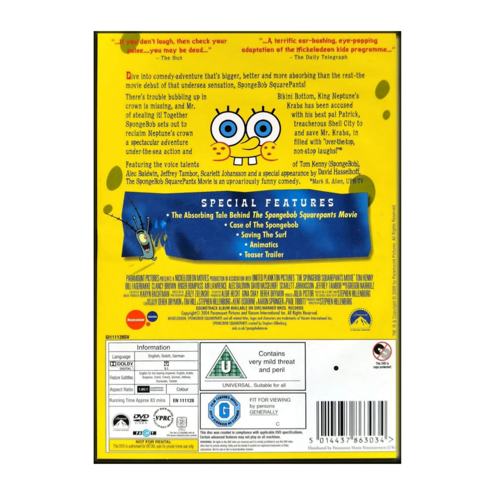 Spongebob Squarepants: The Movie