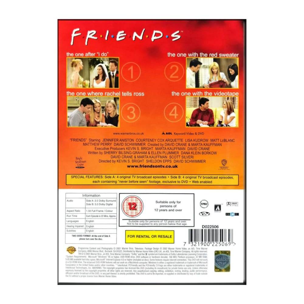 Friends 8 E1-4