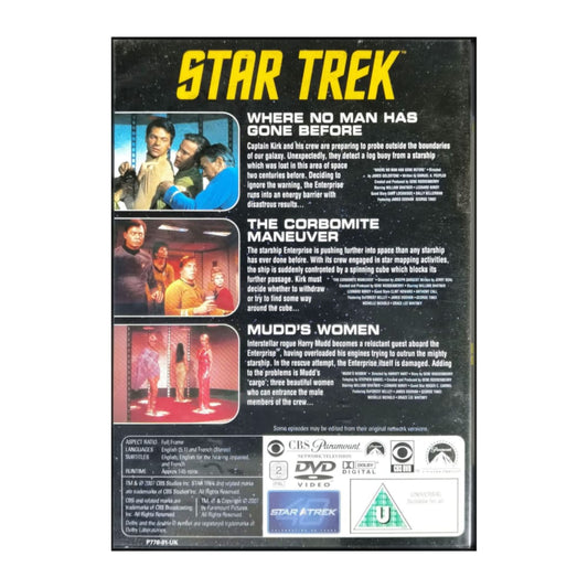 Star Trek: The Original Series Tos 1 E1-3