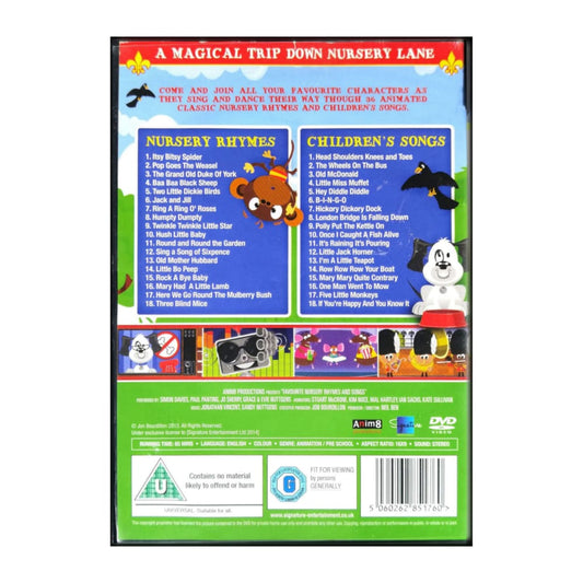 Favourite Nursery Rhymes & Songs