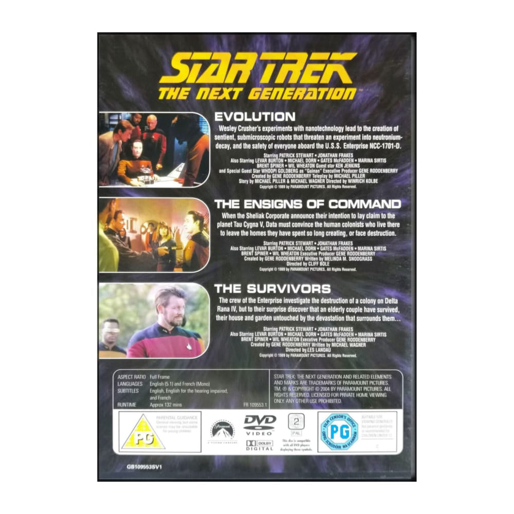 Star Trek: The Next Generation Tng 17 E49-51