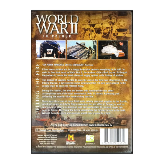 World War 2 In Colour: Fuelling The Fire