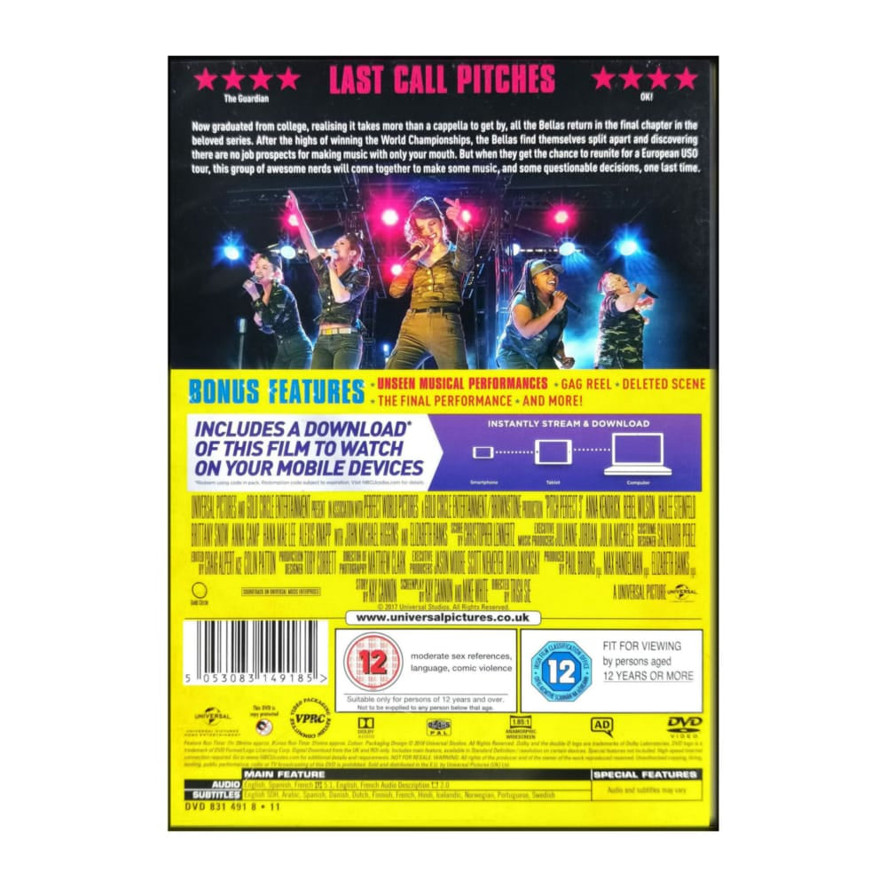 Pitch Perfect 3