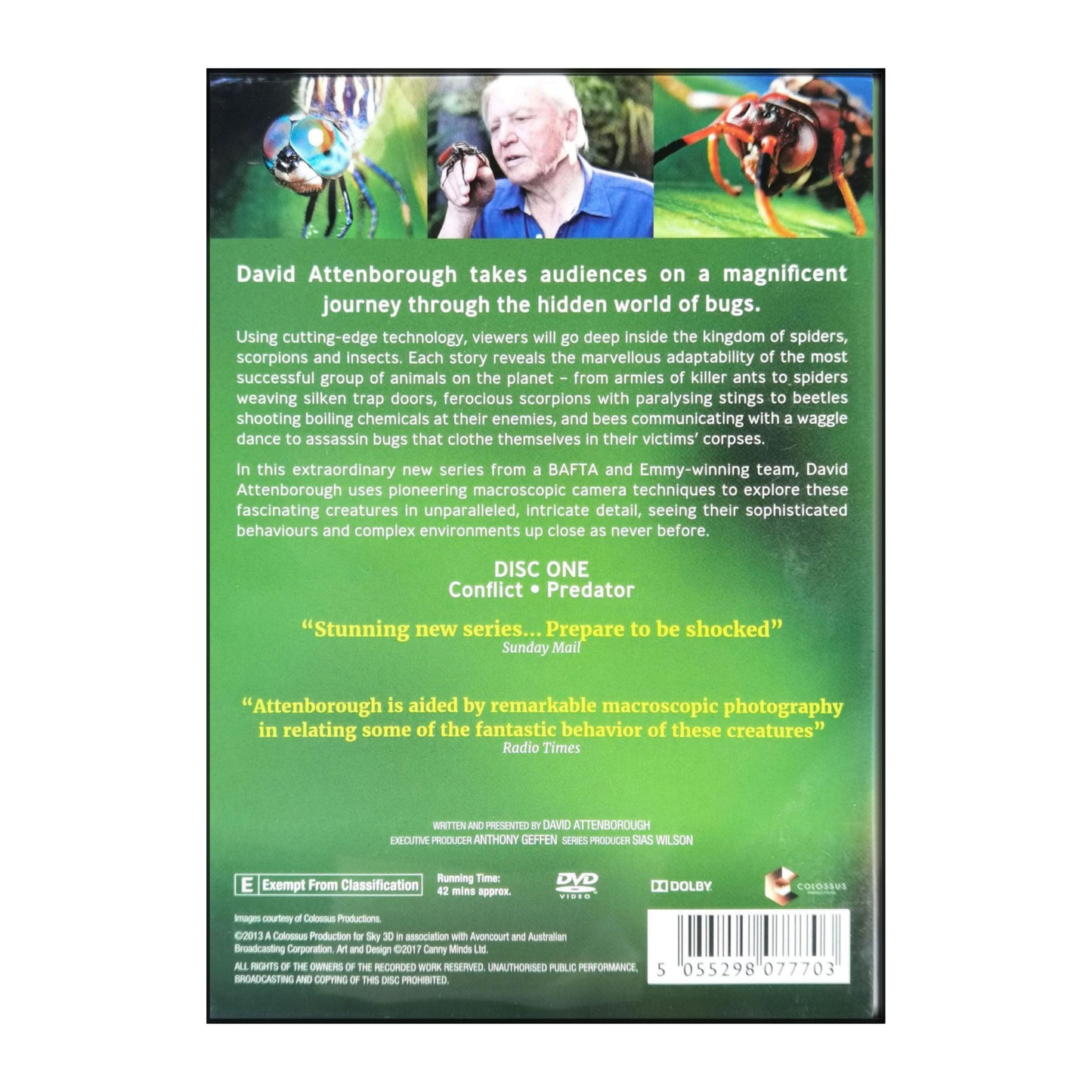 David Attenborough: Micro Monsters Disc 1