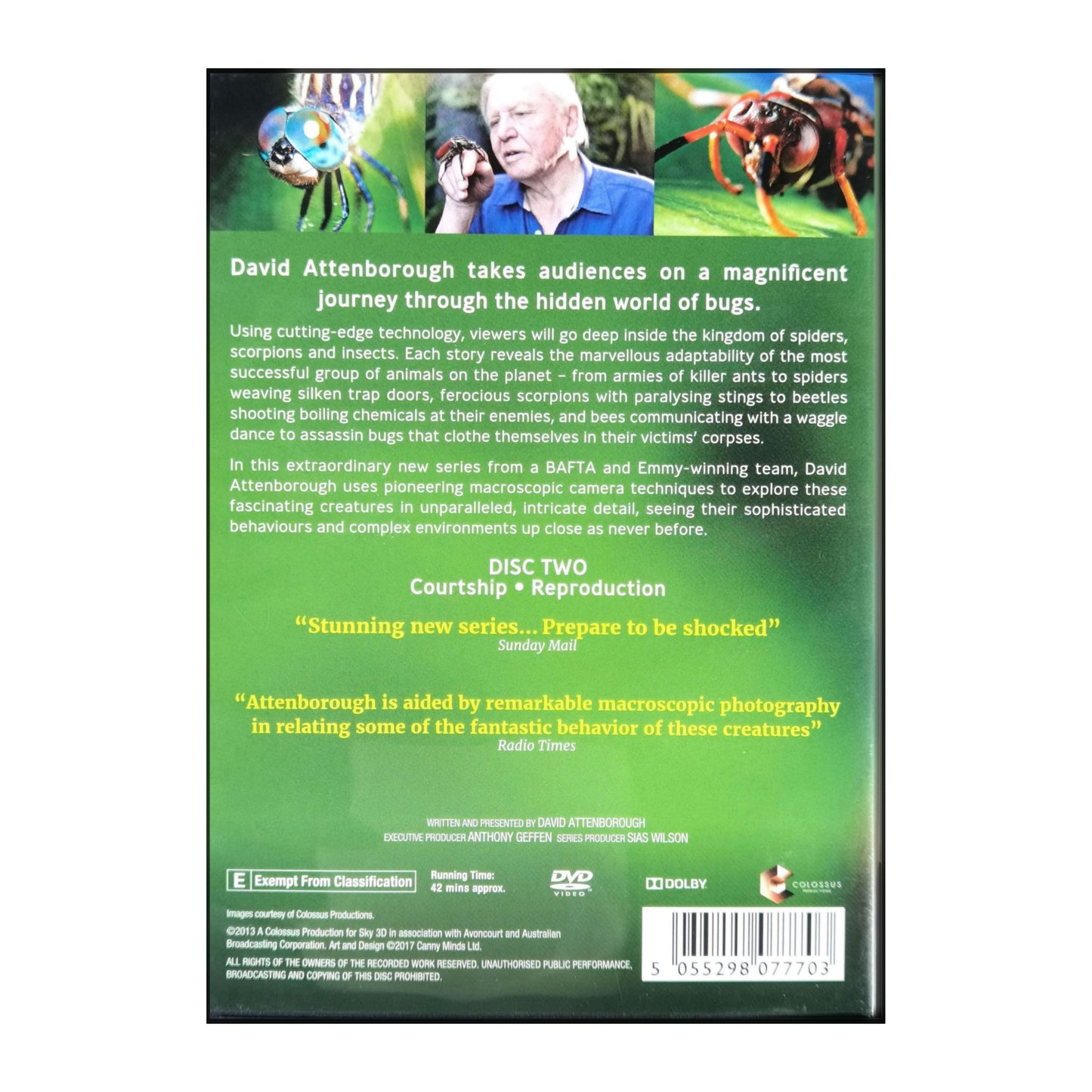 David Attenborough: Micro Monsters Disc 2