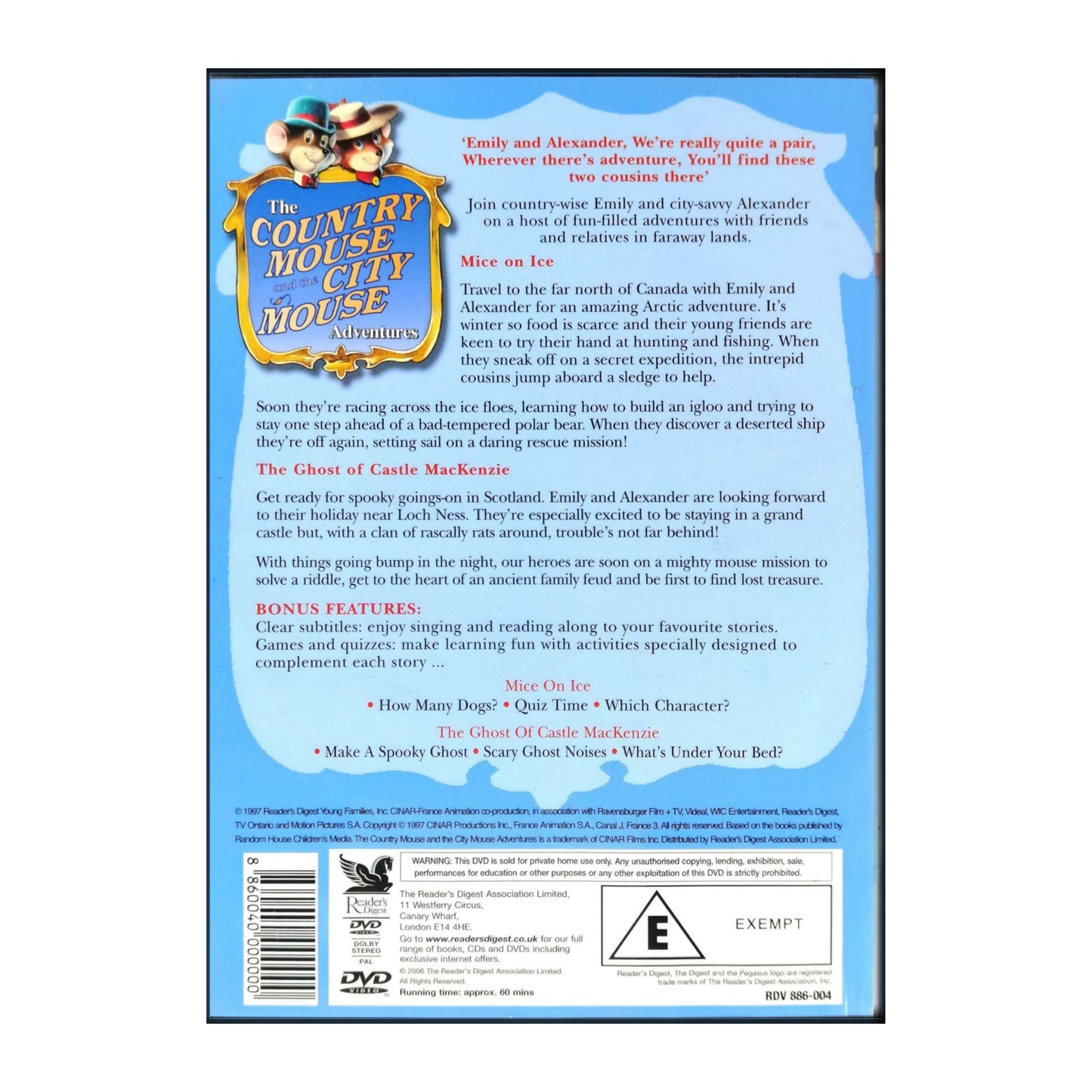 The Country Mouse And The City Mouse Adventures