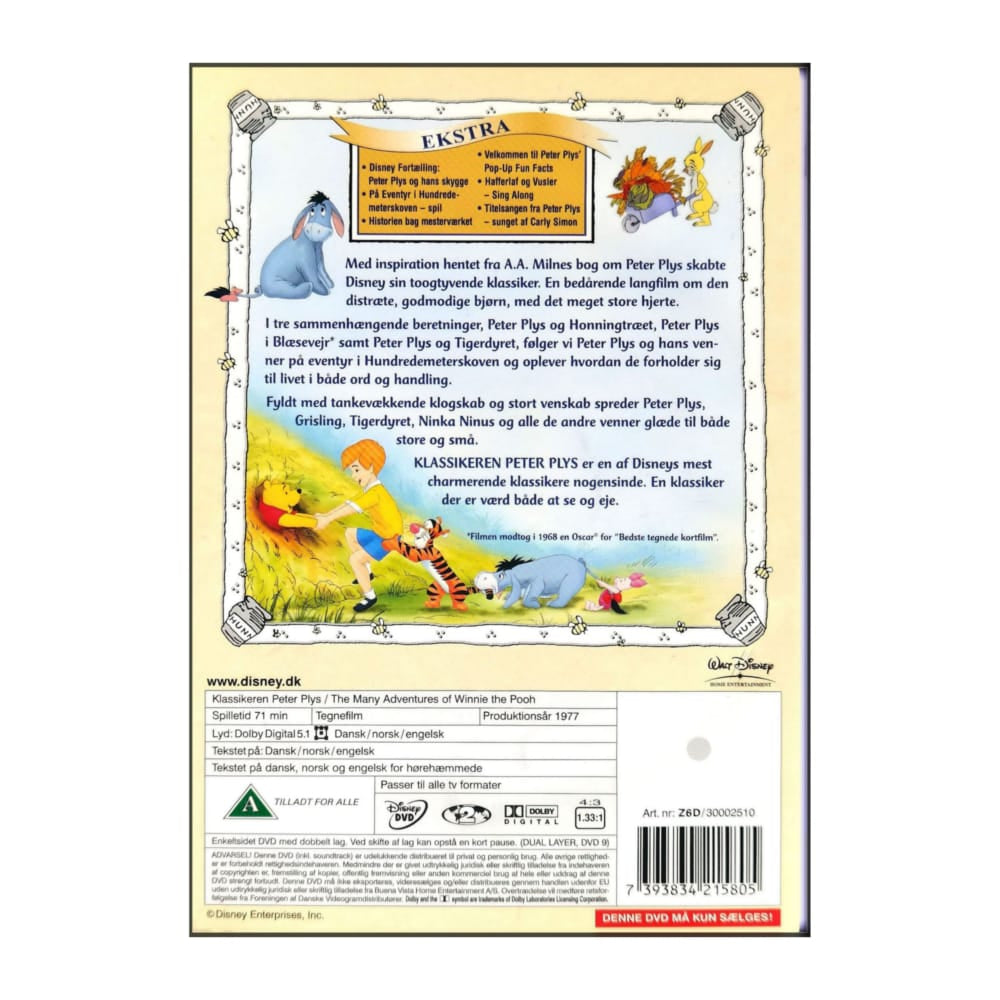 Winnie The Pooh | Peter Plys