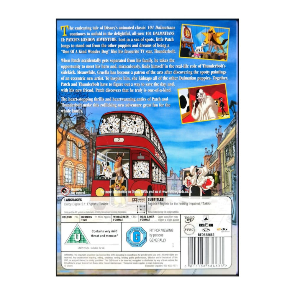 101 Dalmatians 2 Patch'S London Adventure