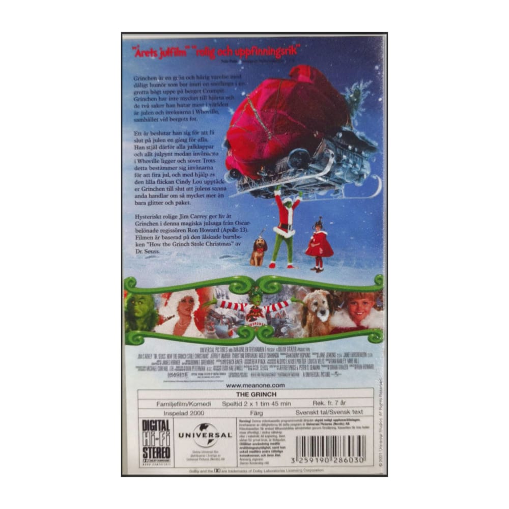 The Grinch: How The Grinch Stole Christmas