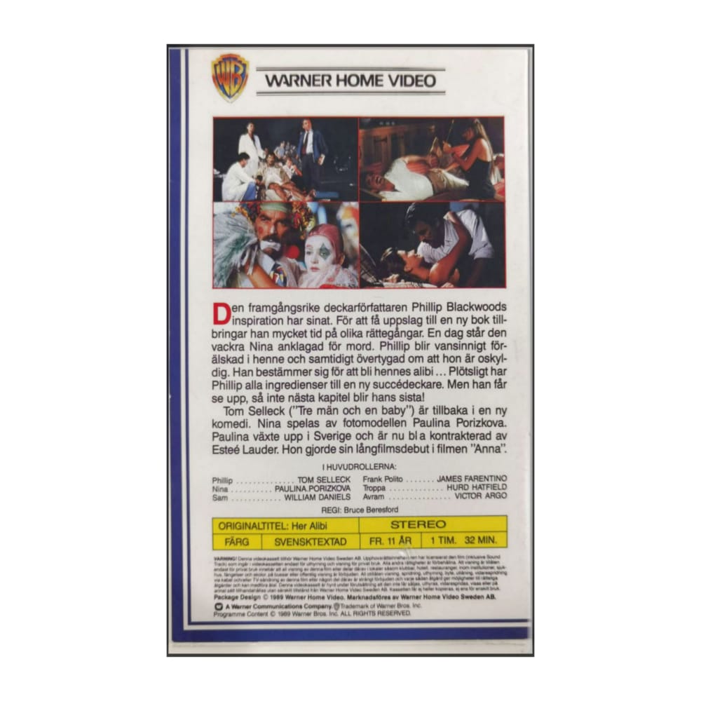 Her Alibi (1989) Hennes Alibi