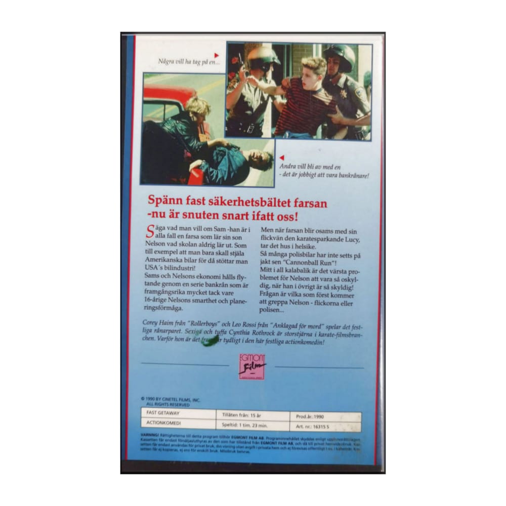 Fast Getaway (1991) Nu Rånar Vi Banken Farsen