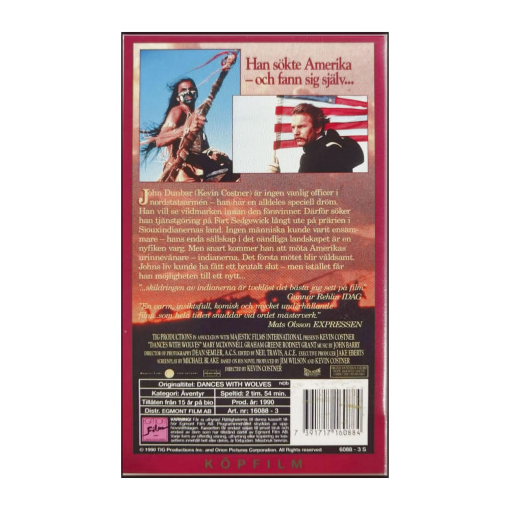 Dances With Wolves | Dansar Med Vargar