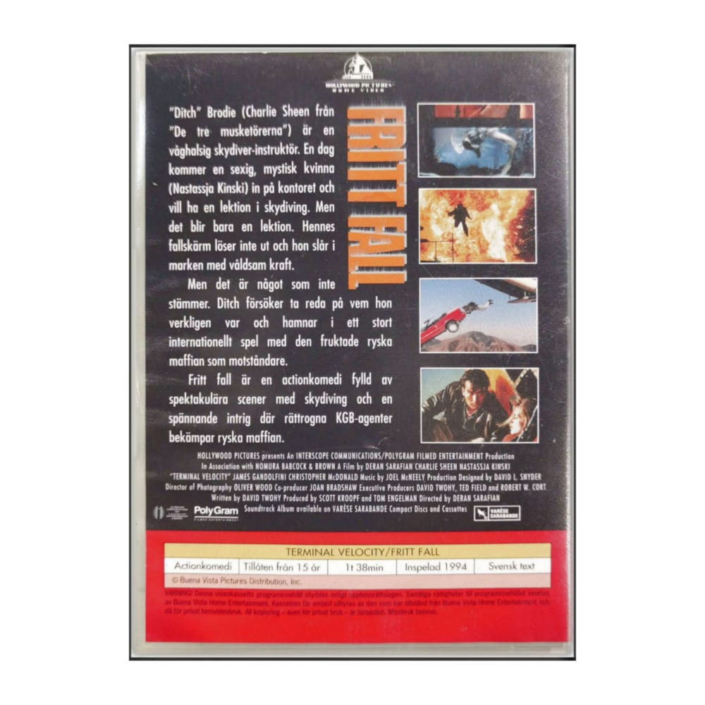 Terminal Velocity (1994) Fritt Fall