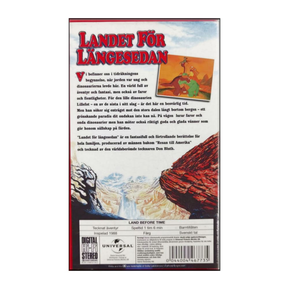 The Land Before Time (1988) Landet För Längesedan