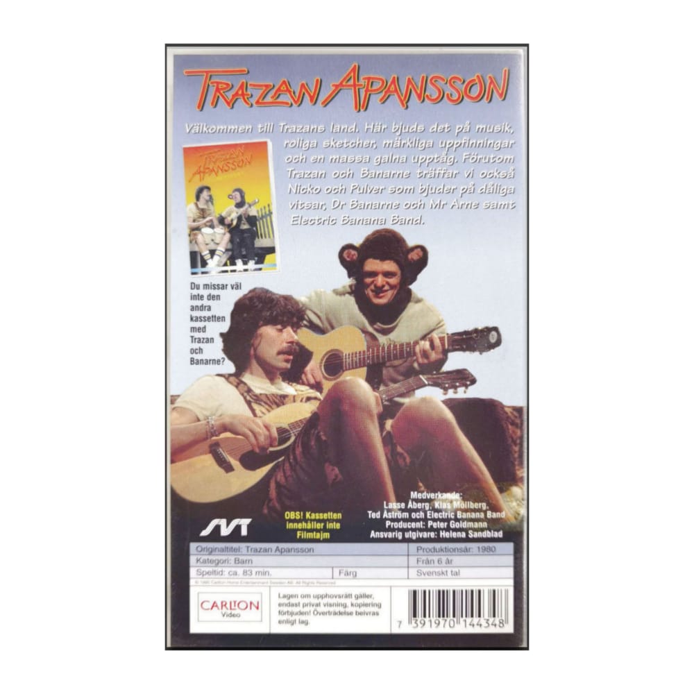 Trazan & Banarne: Trazan Apansson E' Bananerna Fina