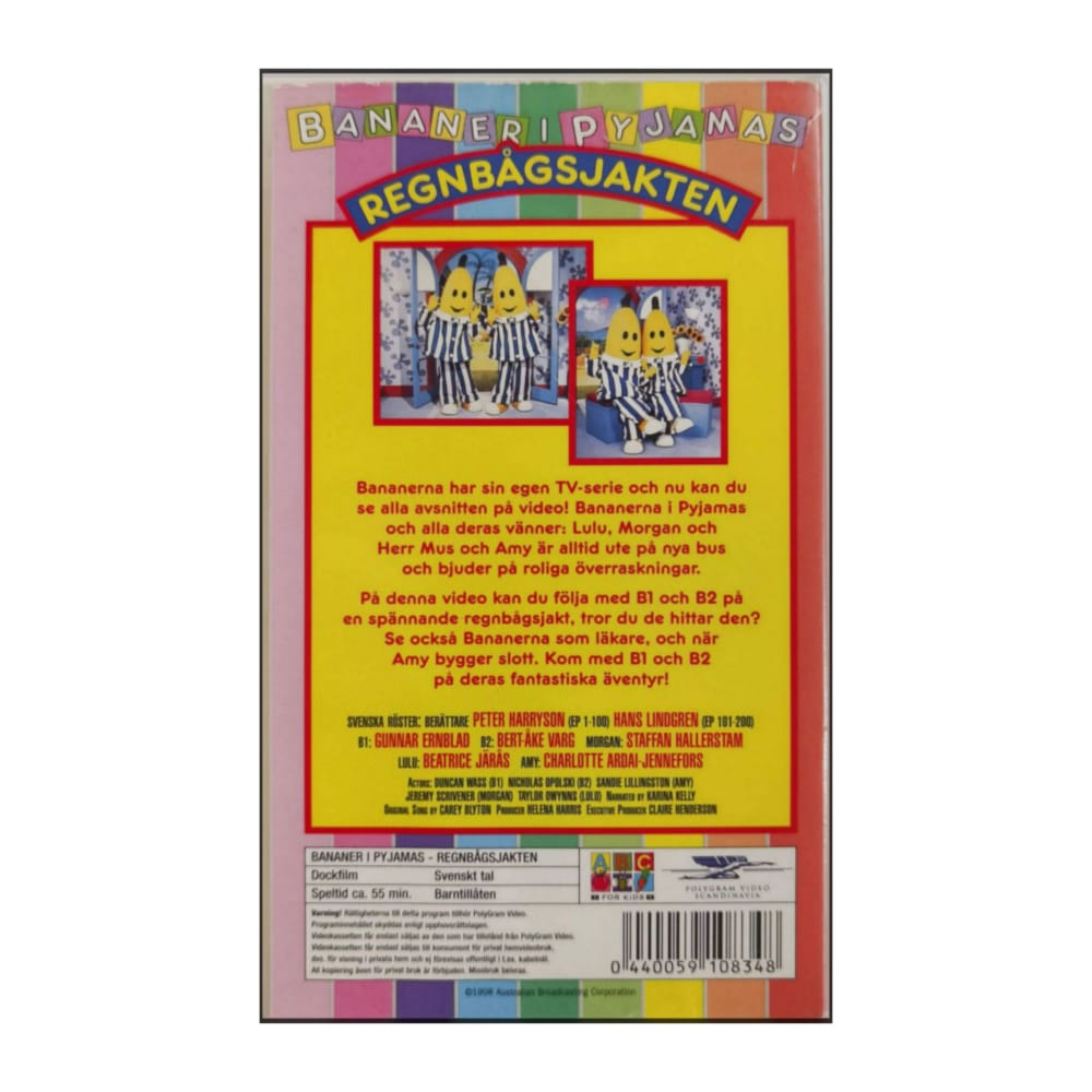 Bananas In Pyjamas | Bananer I Pyjamas: Regnbågsjakten