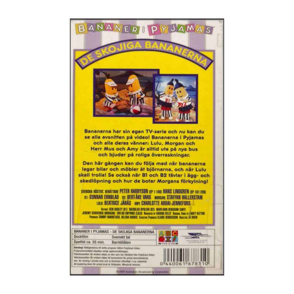 Bananas In Pyjamas | Bananer I Pyjamas: De Skojiga Bananerna
