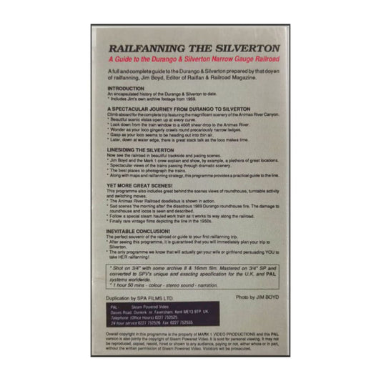 Railfanning The Silverton