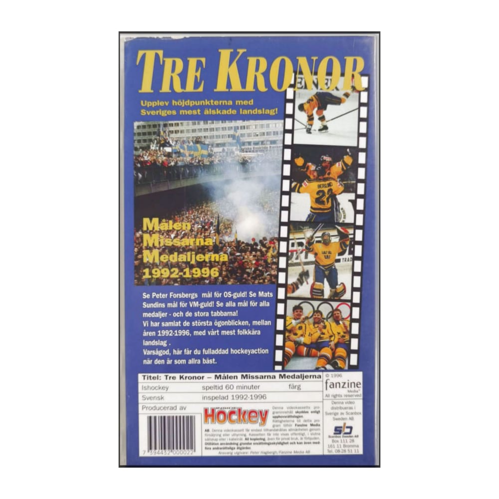 Tre Kronor: Målen Missarna Medaljerna