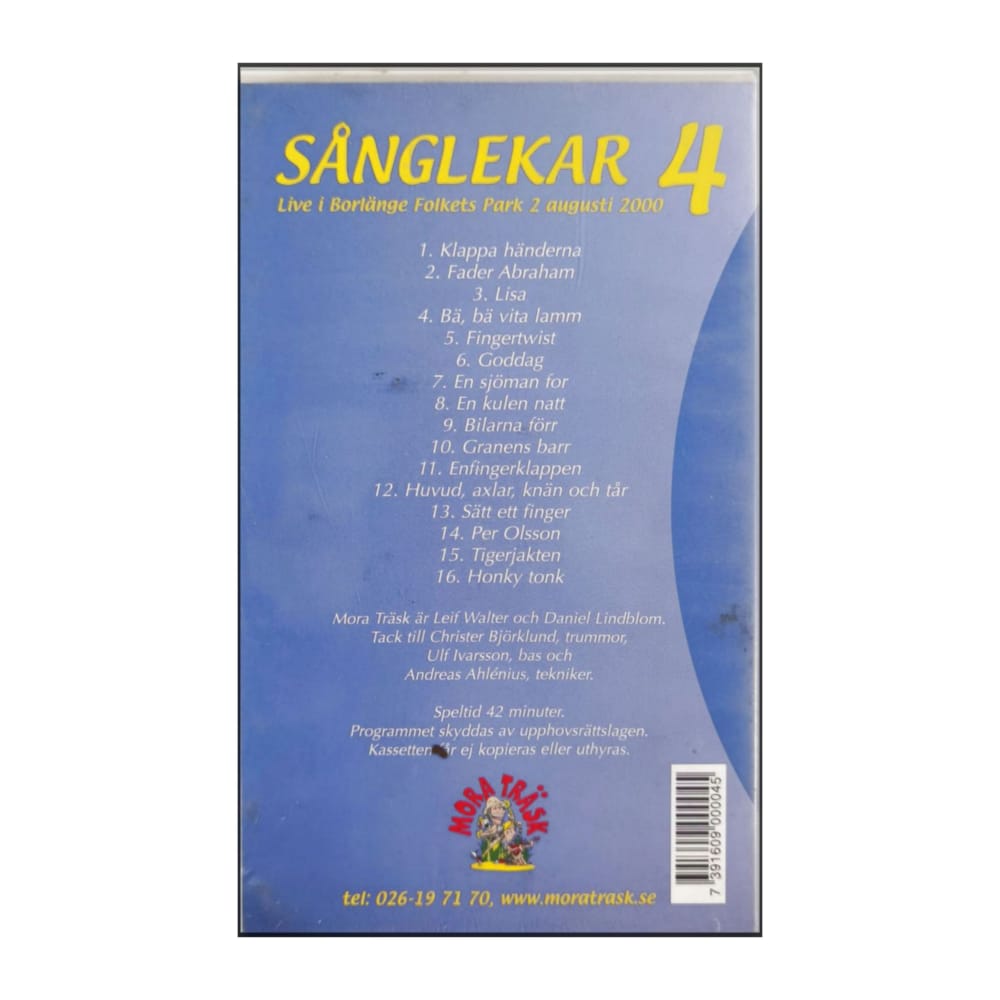 Mora Träsk: Sånglekar 4