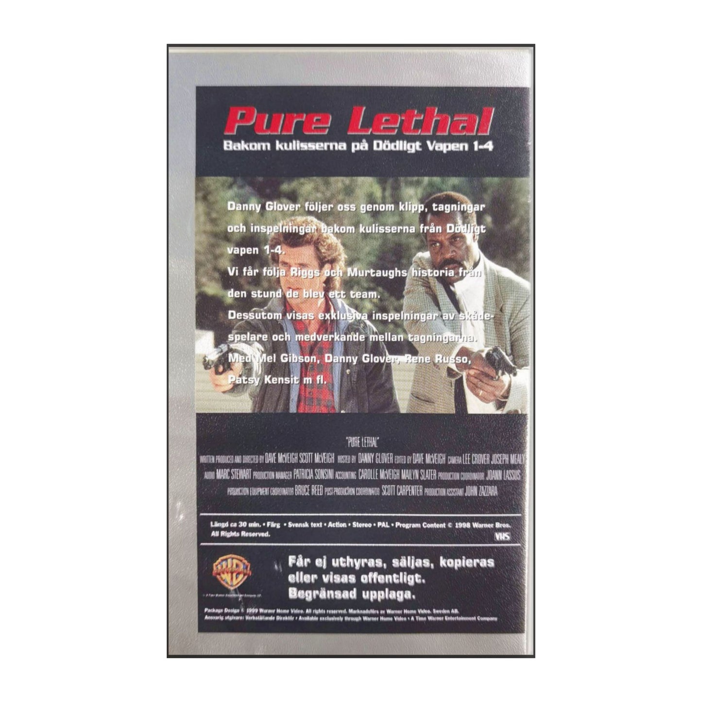 Lethal Weapon: Pure Lethal - Bts Dödligt Vapen 1-4