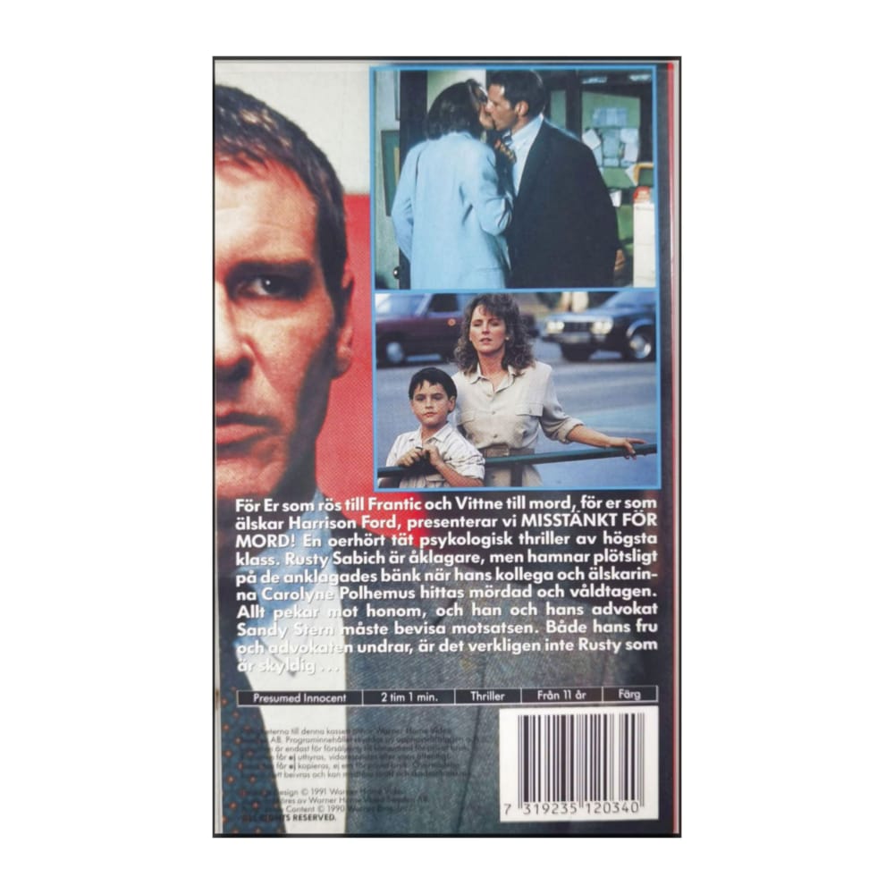 Presumed Innocent (1990) Misstänkt För Mord