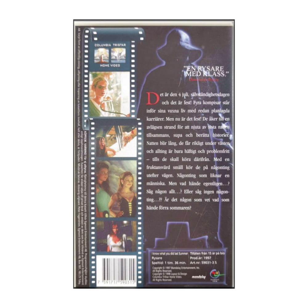 I Know What You Did Last Summer | Jag Vet Vad Du Gjorde Förra Sommaren