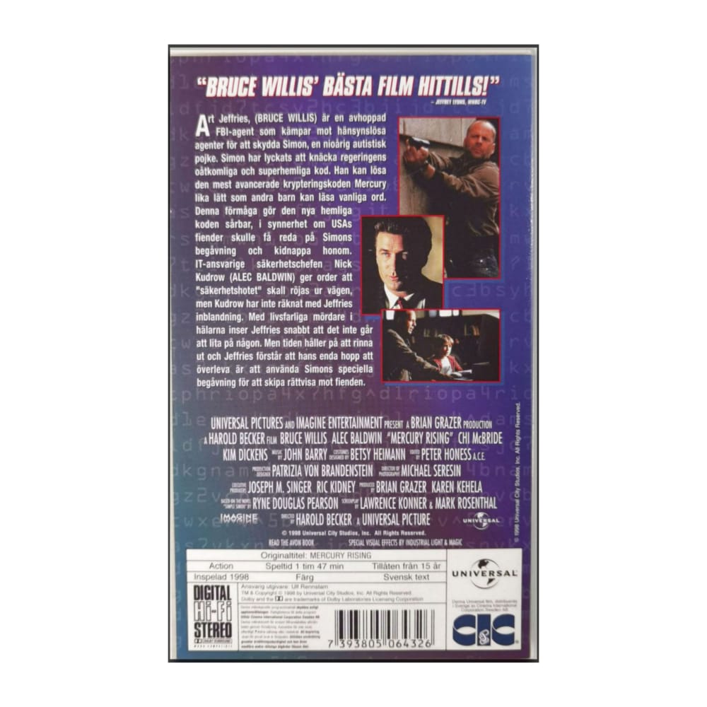 Mercury Rising | Kod Mercury