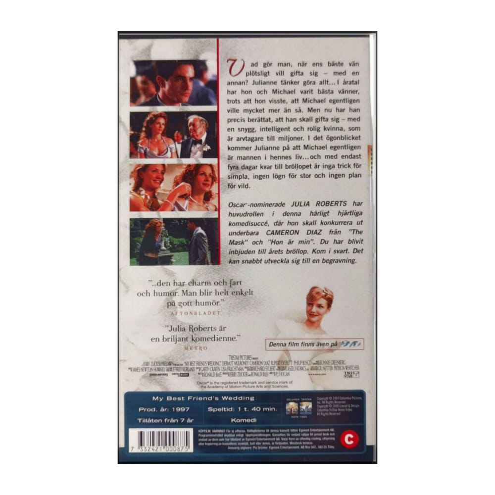 My Best Friend'S Wedding | Min Bäste Väns Bröllop