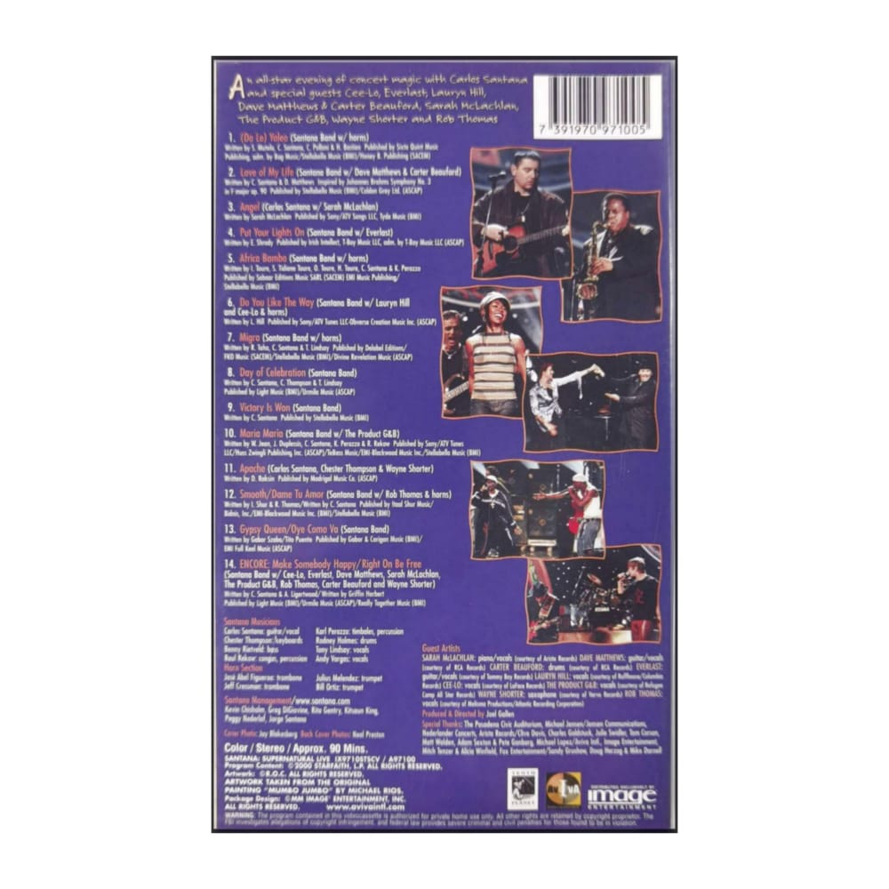 Santana: Supernatural Live