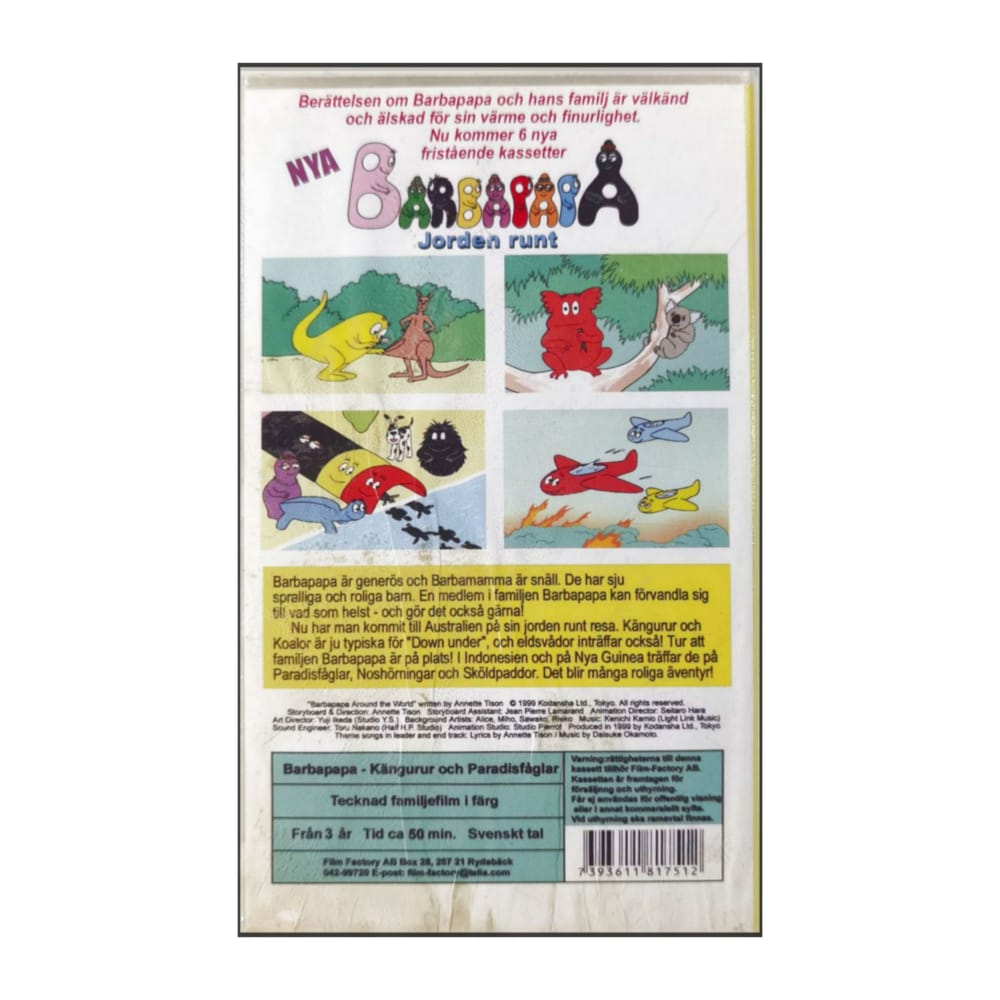 Barbapapa: Kängurur Och Paradisfåglar