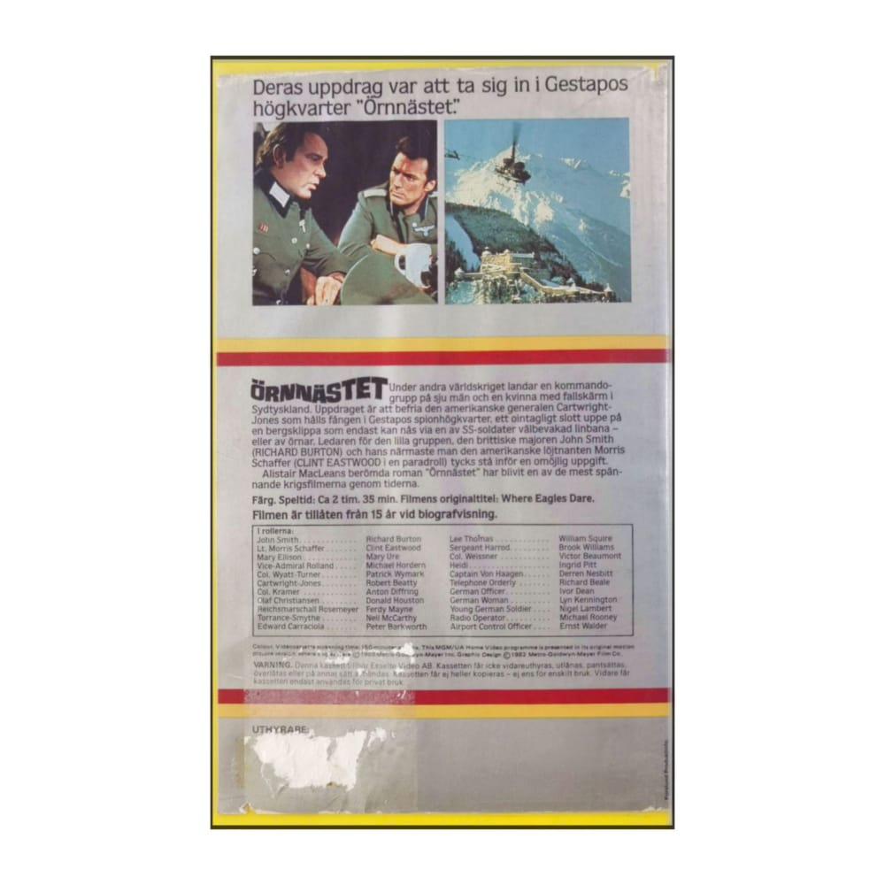Where Eagles Dare (1968) Örnnästet