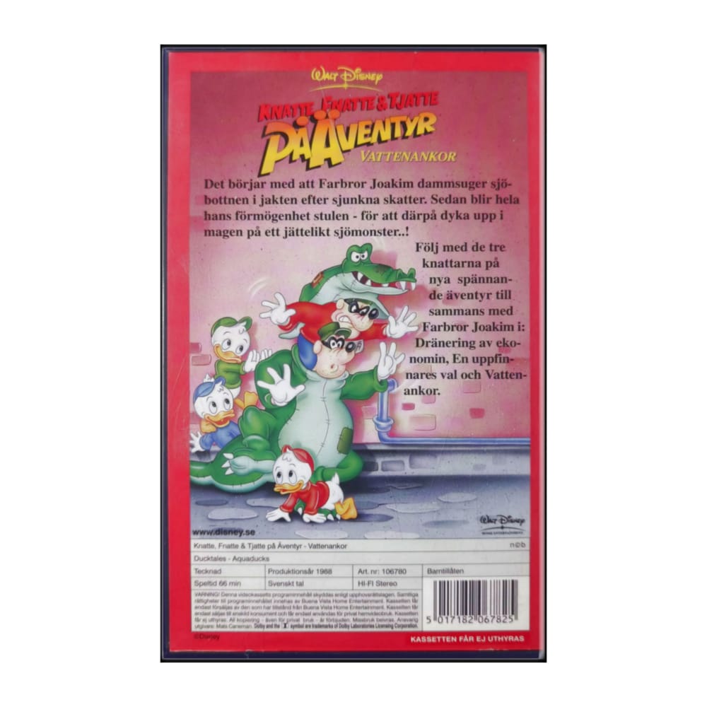 Ducktales | Knatte Fnatte Och Tjatte På Äventyr: Vattenankor