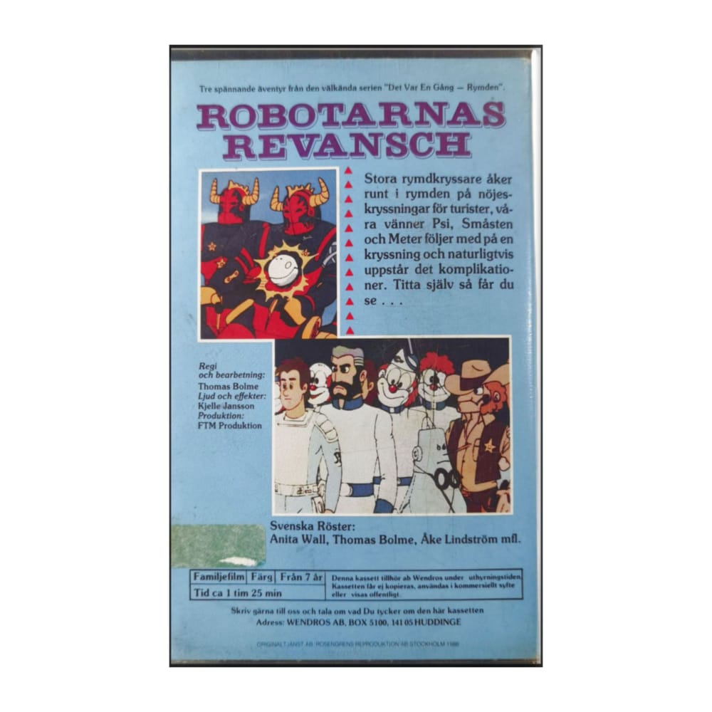 Il Était Une Fois - Det Var En Gång Rymden: Robotarnas Revansch