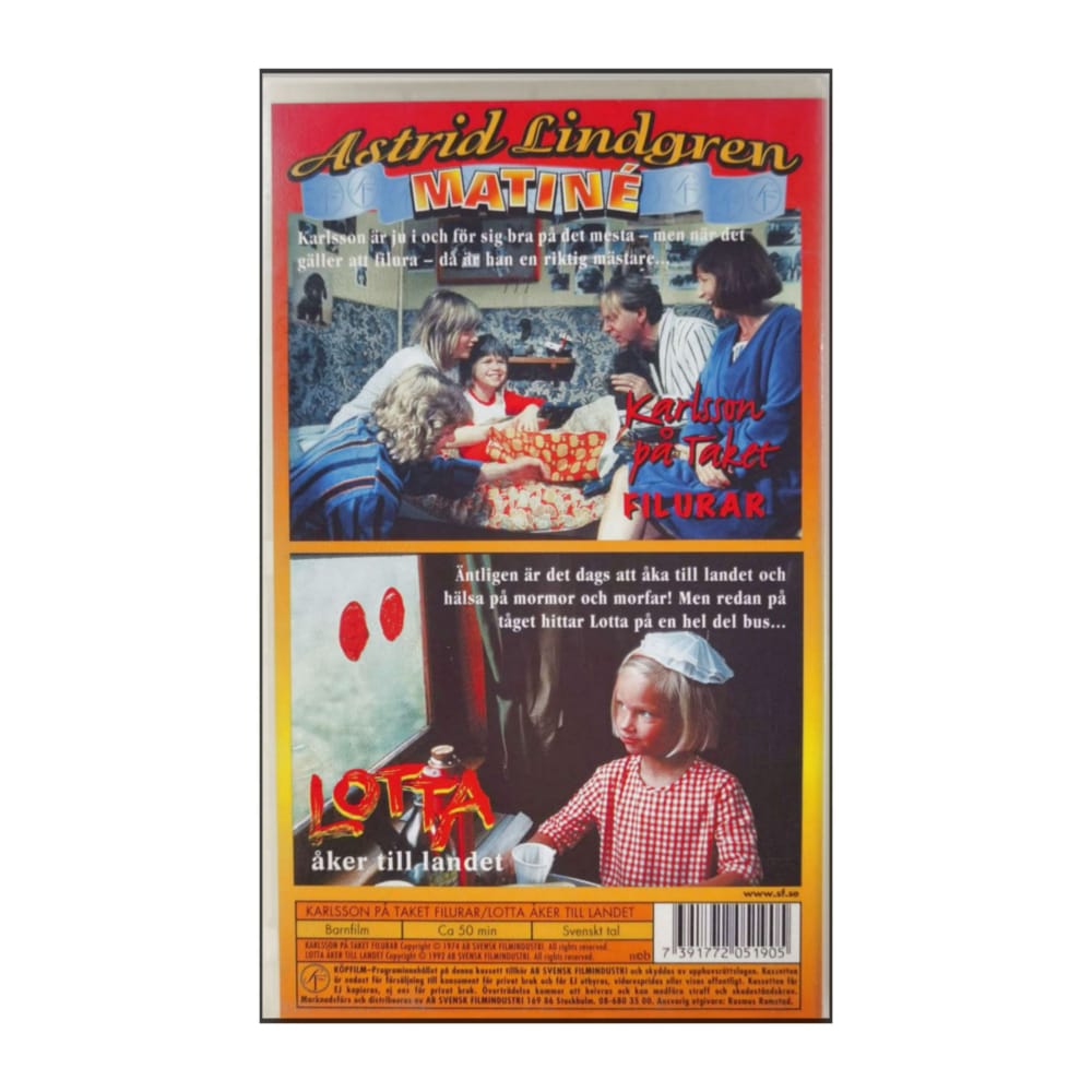Astrid Lindgren Matiné: Karlsson + Lotta