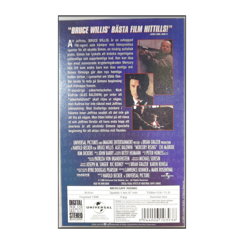 Mercury Rising | Kod Mercury