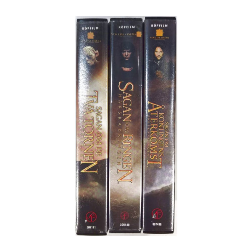 The Lord Of The Rings 1-3 Sagan Om Ringen