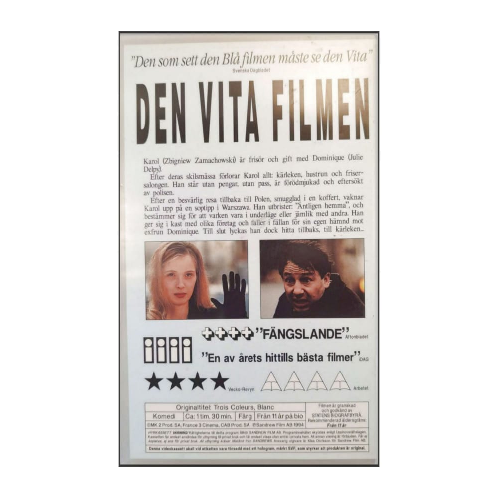 Trois Couleurs: Blanc | Den Vita Filmen